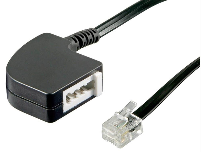 Pro TAE adapter - Schwarz - 0.2 meter