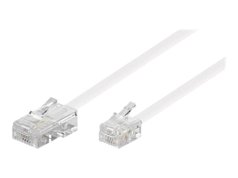Pro Modular telephone cable - Weiß - 3 meter