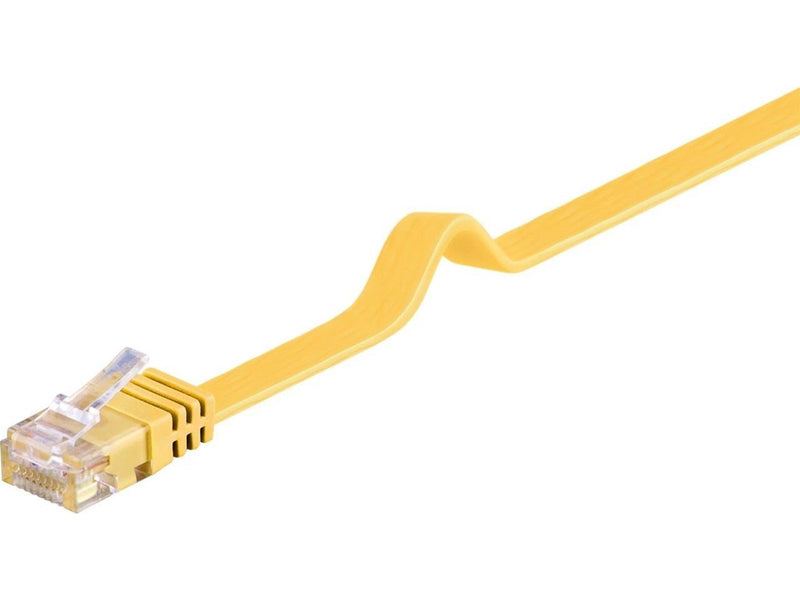 Pro LAN CAT 6 Flat U/UTP - Gelb - 1 meter
