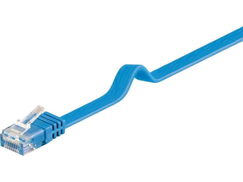 Pro LAN CAT 6 Flat U/UTP - Blau - 1 meter