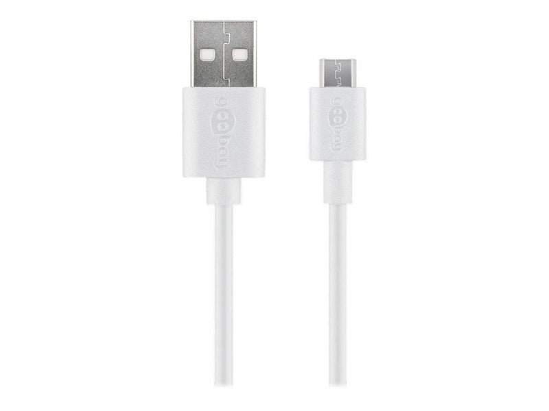 Pro USB-A - USB Micro-B - 1m - Weiß