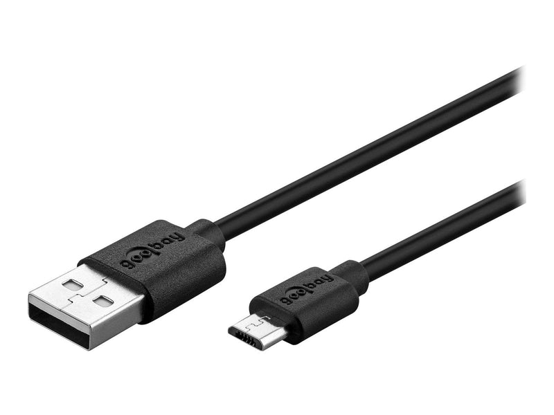 Pro USB-A - USB Micro-B - 1m - Schwarz