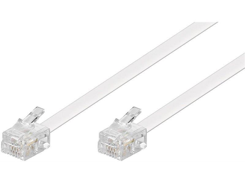 Pro Modular telephone cable - Weiß - 3 meter