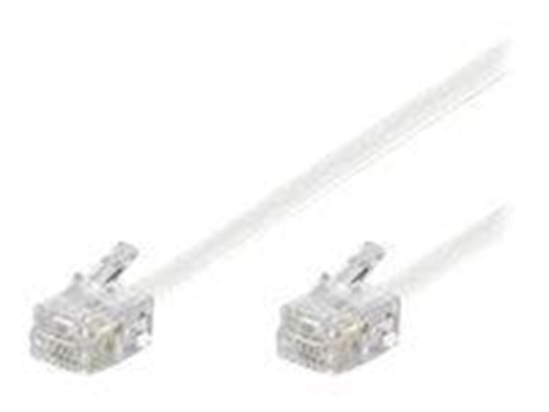 Pro Modular telephone cable - Weiß - 3 meter
