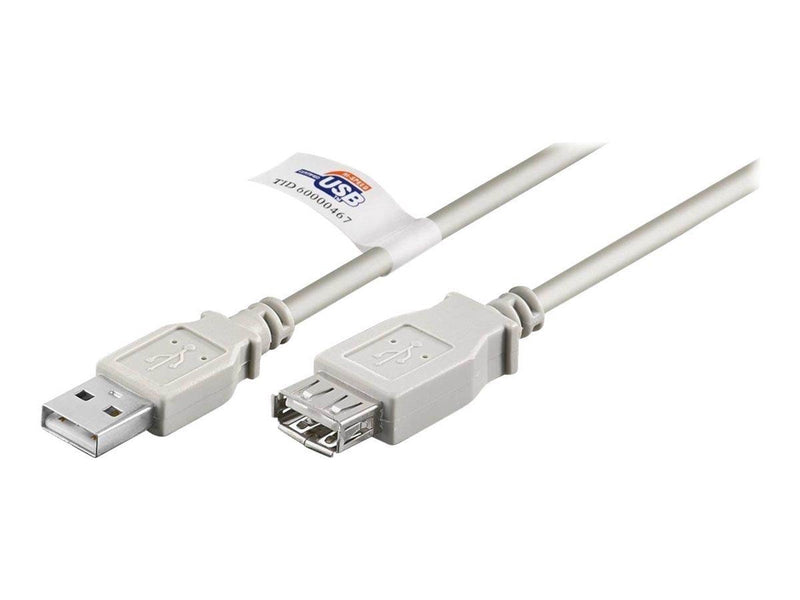 Pro USB-A - USB-A - 1.8m - Grau