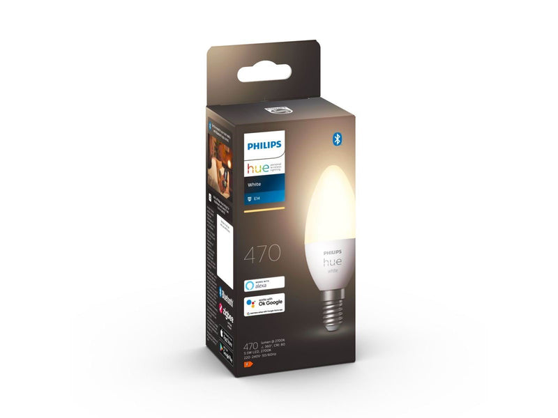 Philips Hue White E14 B39 Candle Light - 1-pack