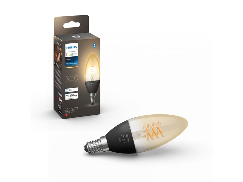 Philips Hue White Filament E14 B39 Candle Light - 1-pack