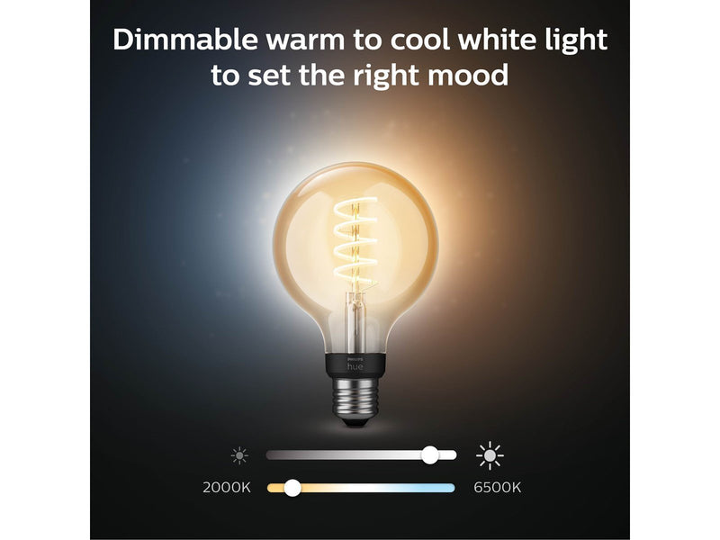 Philips Hue G93 E27 Globe mit Glühfaden