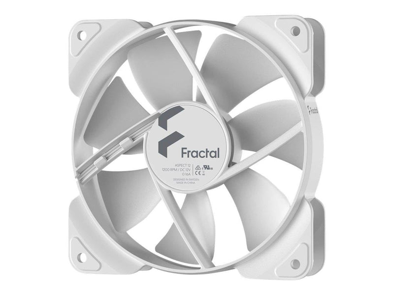 Fractal Design Aspect 12 - Gehäuselüfter - 120mm - Weiß