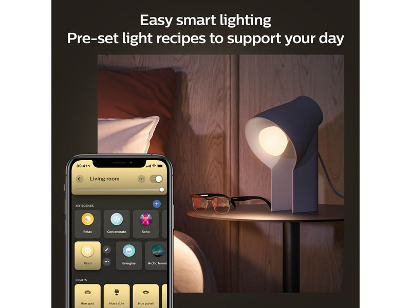 Philips Hue White Ambiance A60 E27 806 Lumen - Doppelpack