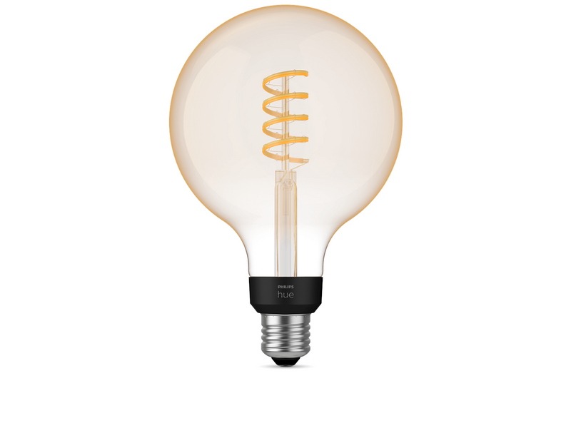 Philips Hue G125 E27 Giant Globe Glas mit Glühfaden