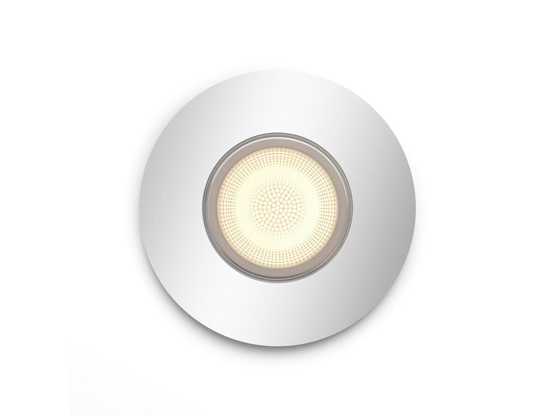 Philips Hue Adore Bathroom Recessed Downlight - with Hue Dimmer switch