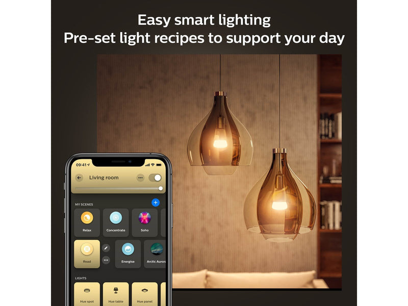 Philips Hue White Ambiance A60 E27 1100 Lumen - 2-Pack