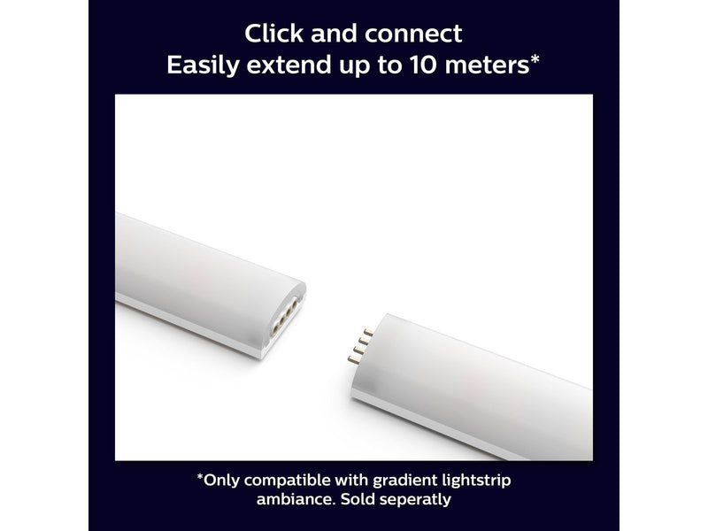 Philips Hue Ambiance Gradient Lightstrip Extension - 1 Meter