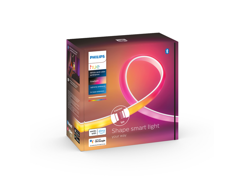 Philips Hue Ambiance Gradient Lightstrip Extension - 1 Meter