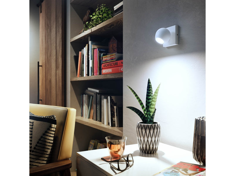 Philips Hue Buckram Single Spotlight - White