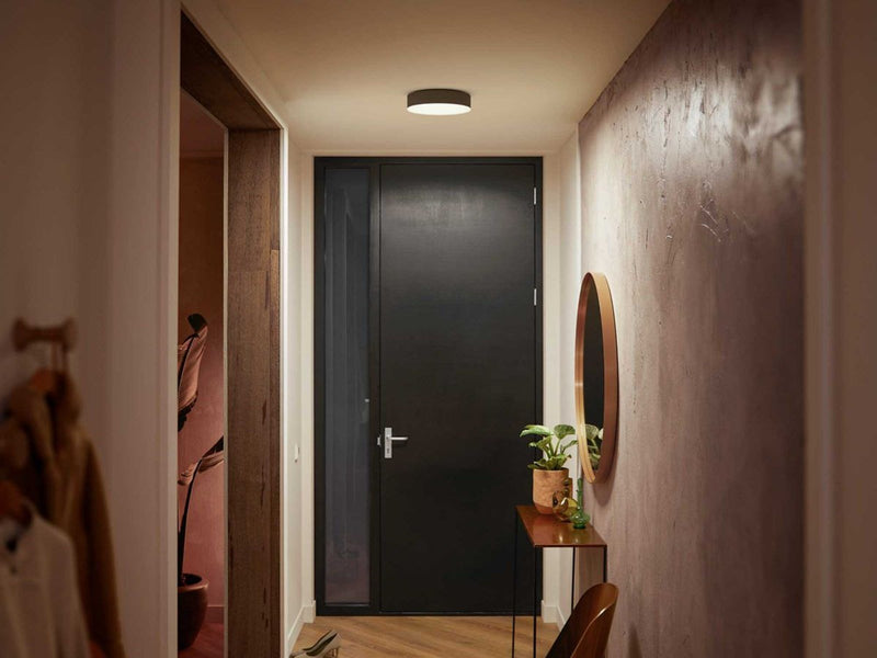 Philips Hue Enrave Small Ceiling Lamp - Black