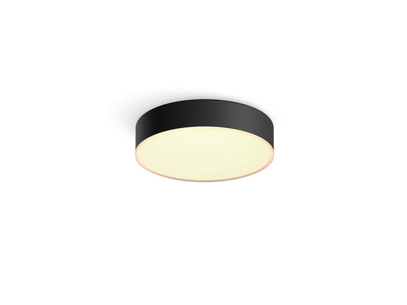 Philips Hue Enrave Small Ceiling Lamp - Black