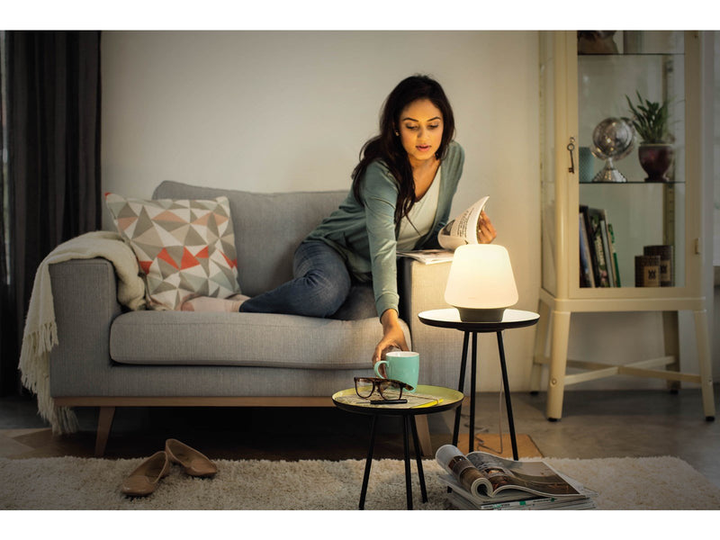 Philips Hue Wellness Table Lamp - White - With Dimmer Switch