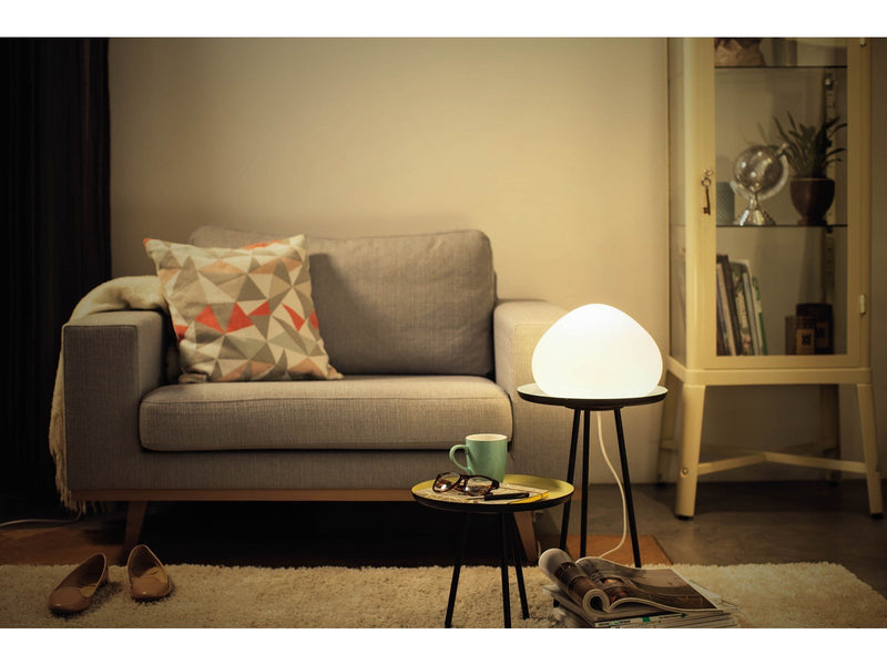Philips Hue Wellner Table Lamp - White - With Dimmer Switch