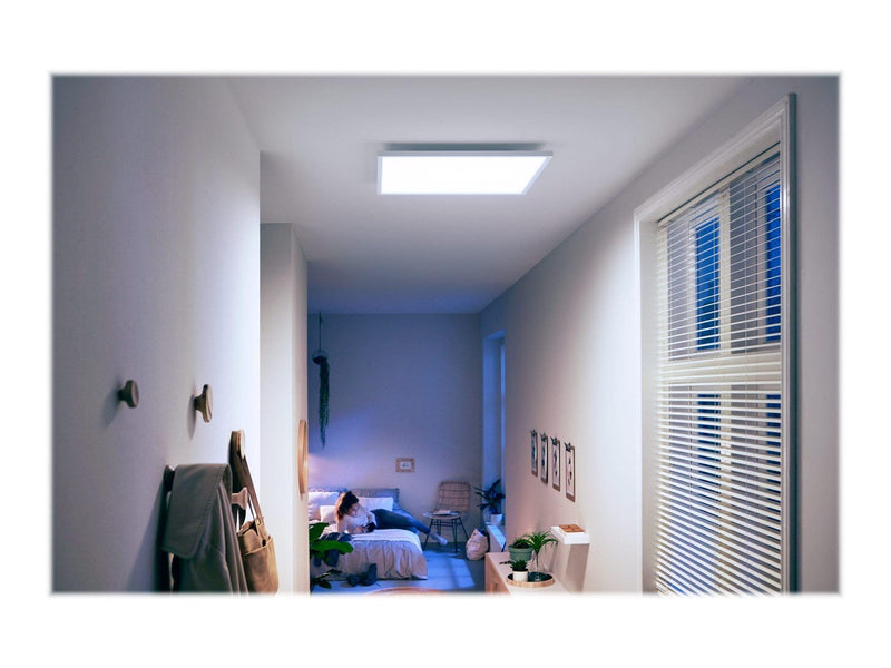 Philips Hue Aurelle Quadratische Panelleuchte, 30cm (Weiß)