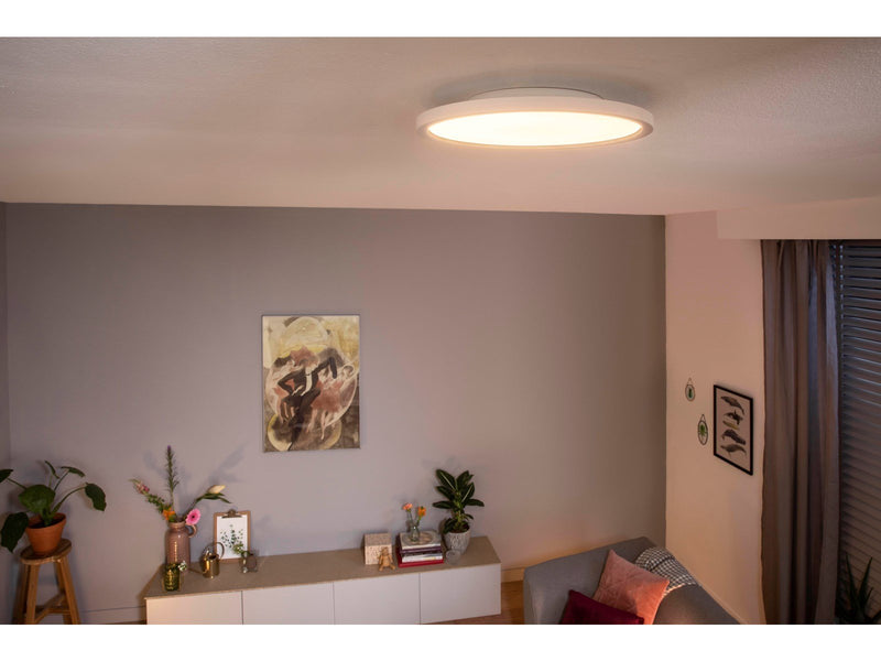 Philips Hue Aurelle Runde Panelleuchte (Weiß)