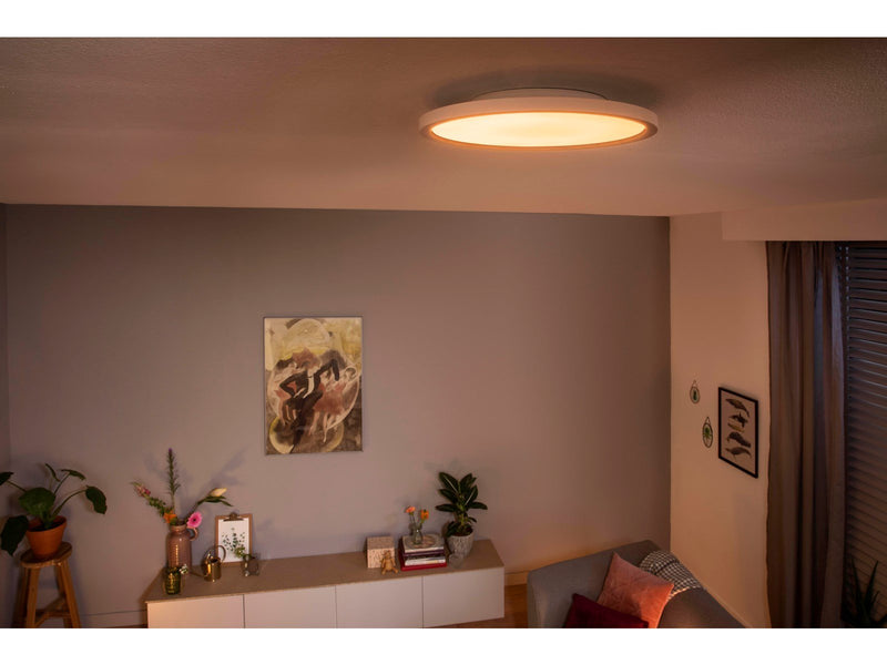 Philips Hue Aurelle Runde Panelleuchte (Weiß)