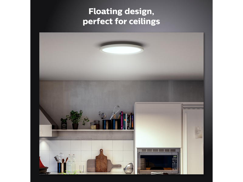 Philips Hue Aurelle Runde Panelleuchte (Weiß)