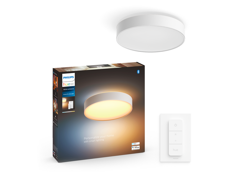 Philips Hue Enrave, mittelgroße Deckenleuchte (Weiß)