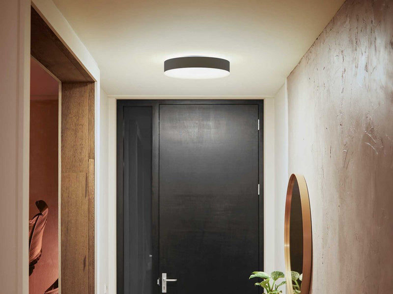 Philips Hue Enrave, mittelgroße Deckenleuchte (Schwarz)