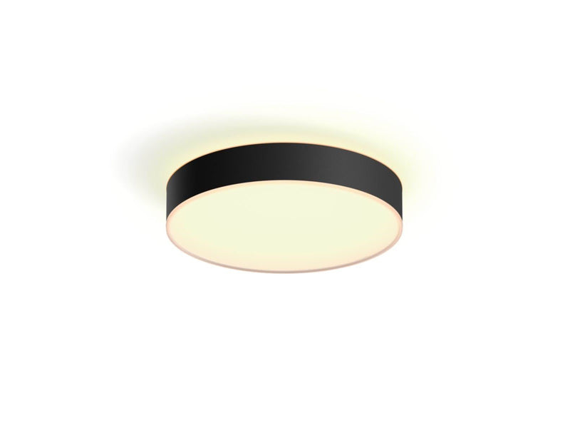 Philips Hue Enrave, mittelgroße Deckenleuchte (Schwarz)