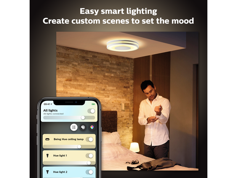 Philips Hue Being Plafond Ceiling Light - White