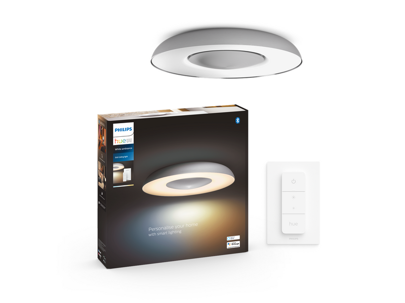 Philips Hue Still Plafond Ceiling Light - Aluminum