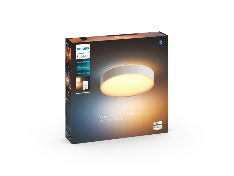 Philips Hue Devere Medium Ceiling Lamp - White
