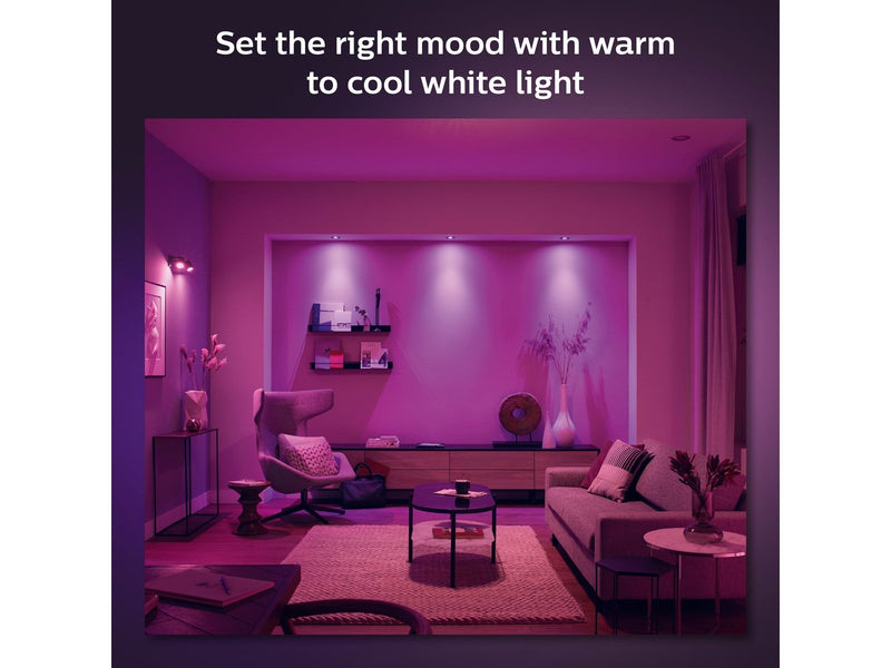 Philips Hue Centura Einbauspot 3er-Pack (Weiß)