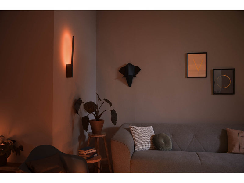 Philips Hue Liane Wall Light - Black