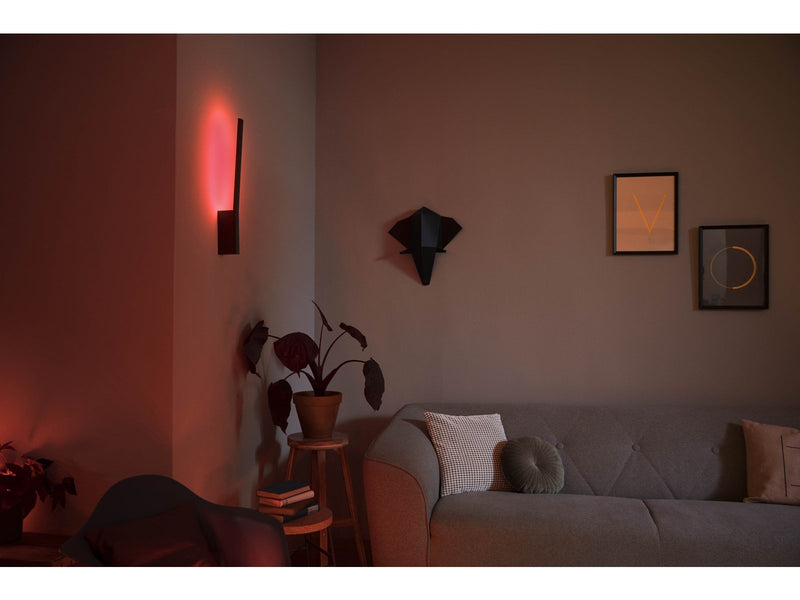 Philips Hue Liane Wall Light - Black
