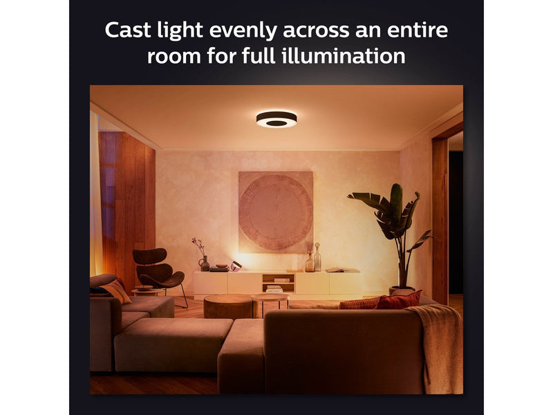 Philips Hue Infuse Medium Ceiling Plafond Light - Black