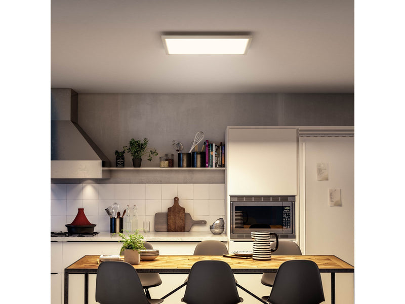 Philips Hue Aurelle Large Square Ceiling Panel Light - White
