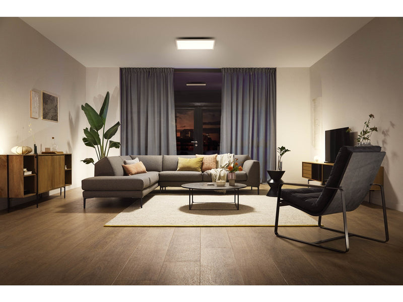 Philips Hue Aurelle Large Square Ceiling Panel Light - White