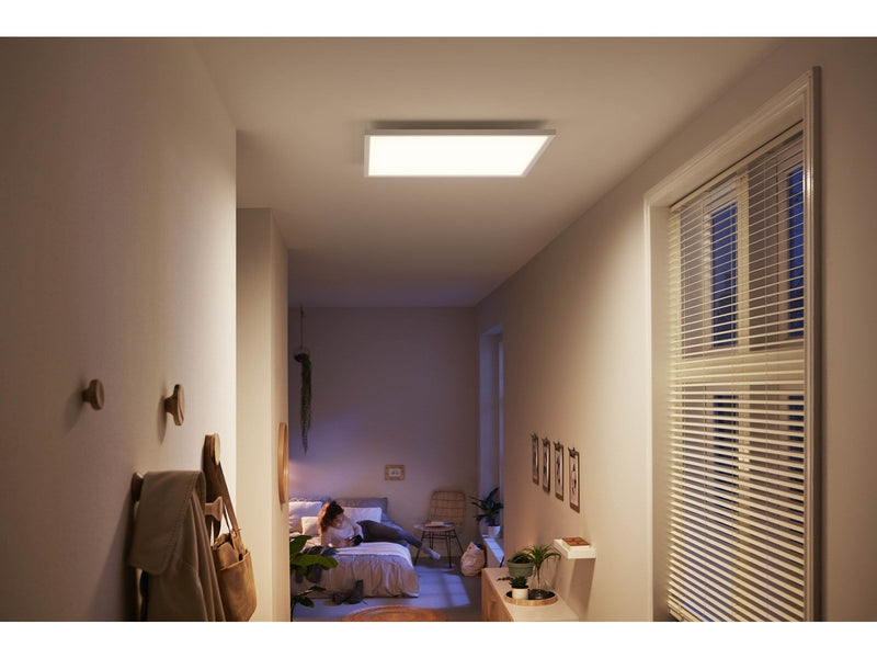 Philips Hue Aurelle Large Square Ceiling Panel Light - White