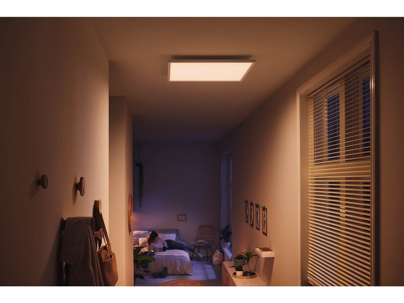 Philips Hue Aurelle Large Square Ceiling Panel Light - White
