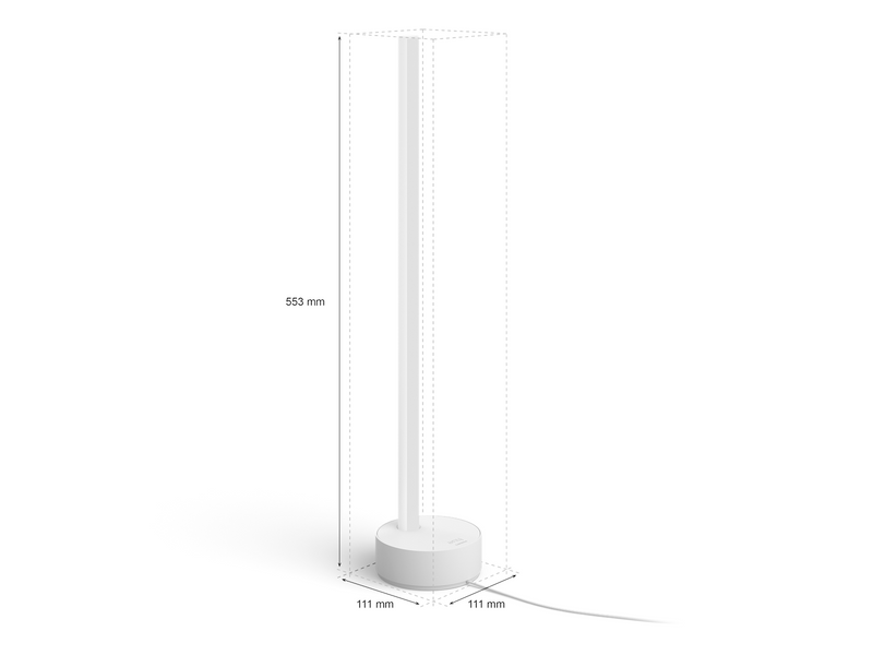 Philips Hue Gradient Signe Multicolor Table Lamp - White