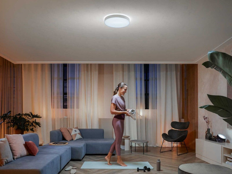 Philips Hue Enrave, große Deckenleuchte (Weiß)