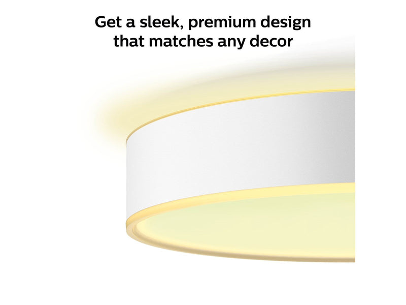 Philips Hue Enrave, große Deckenleuchte (Weiß)