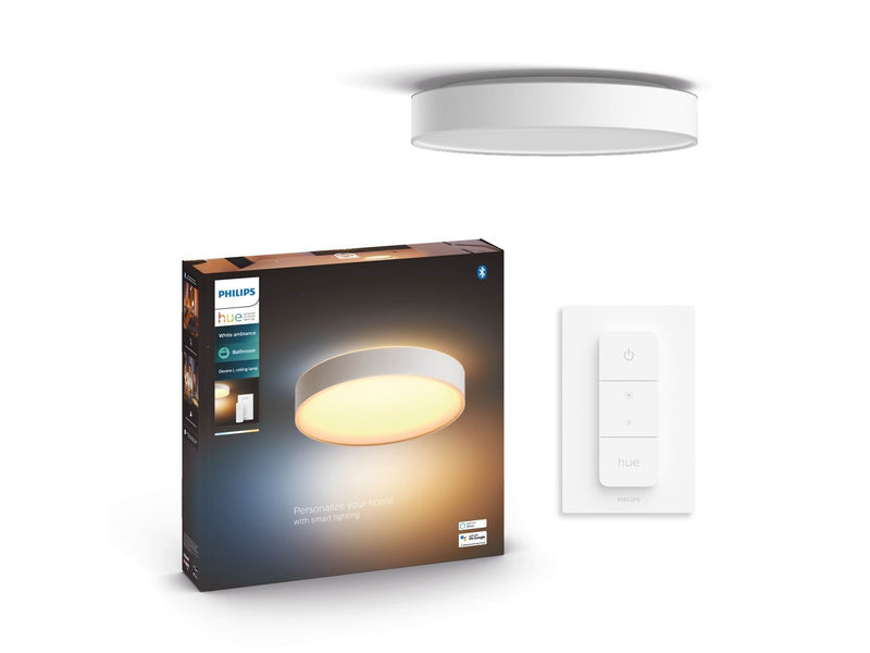 Philips Hue Devere Large Ceiling Lamp - White