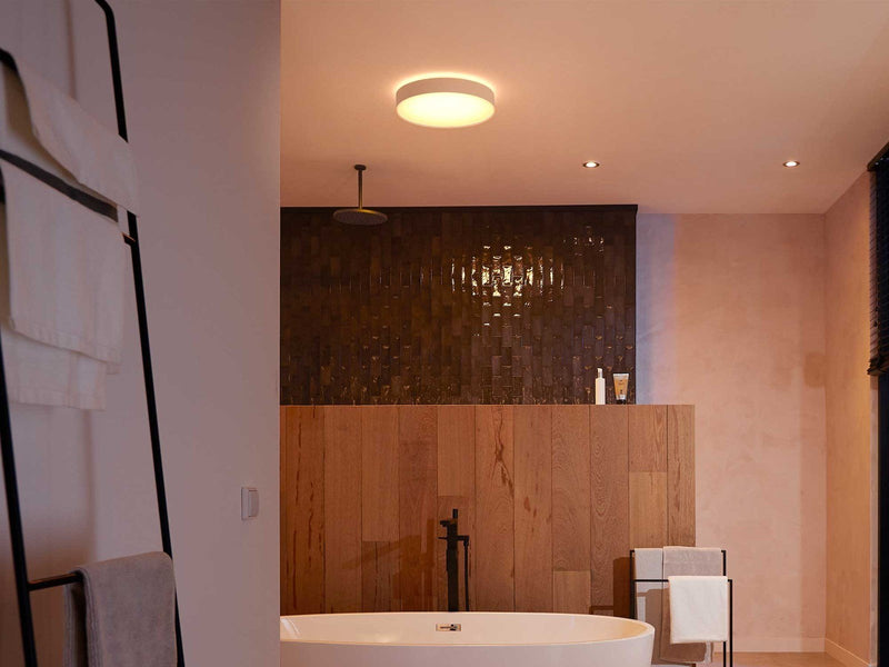 Philips Hue Devere Large Ceiling Lamp - White