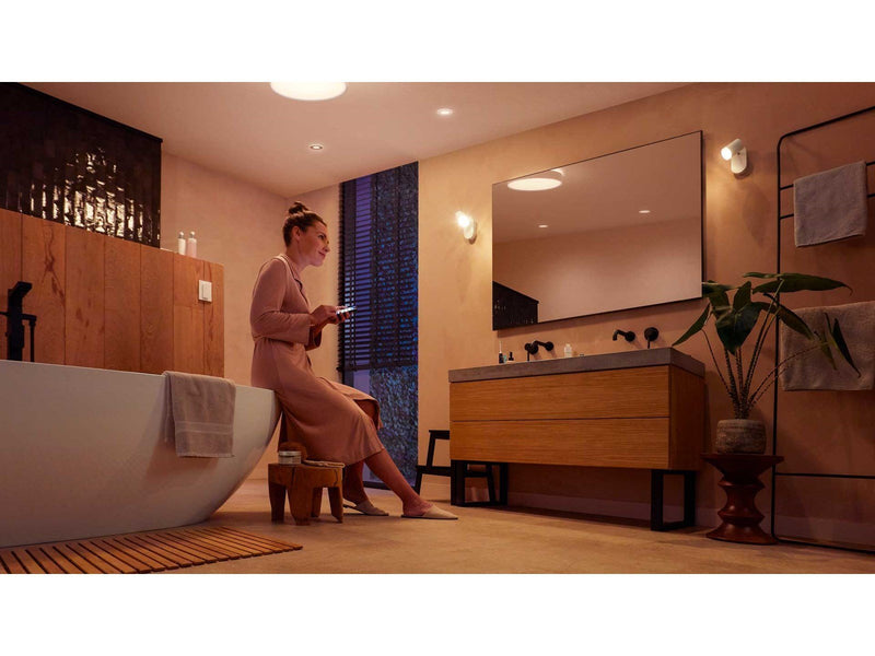 Philips Hue Devere Large Ceiling Lamp - White