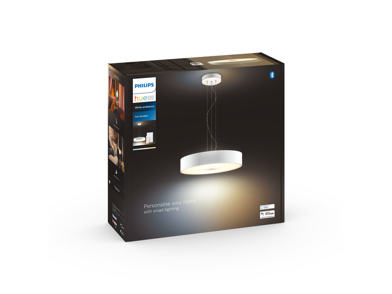 Philips Hue Fair Pendant Ceiling Light - White