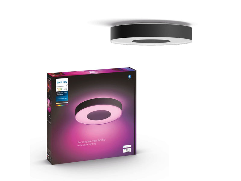 Philips Hue Infuse Large Ceilling Plafond Light - Black